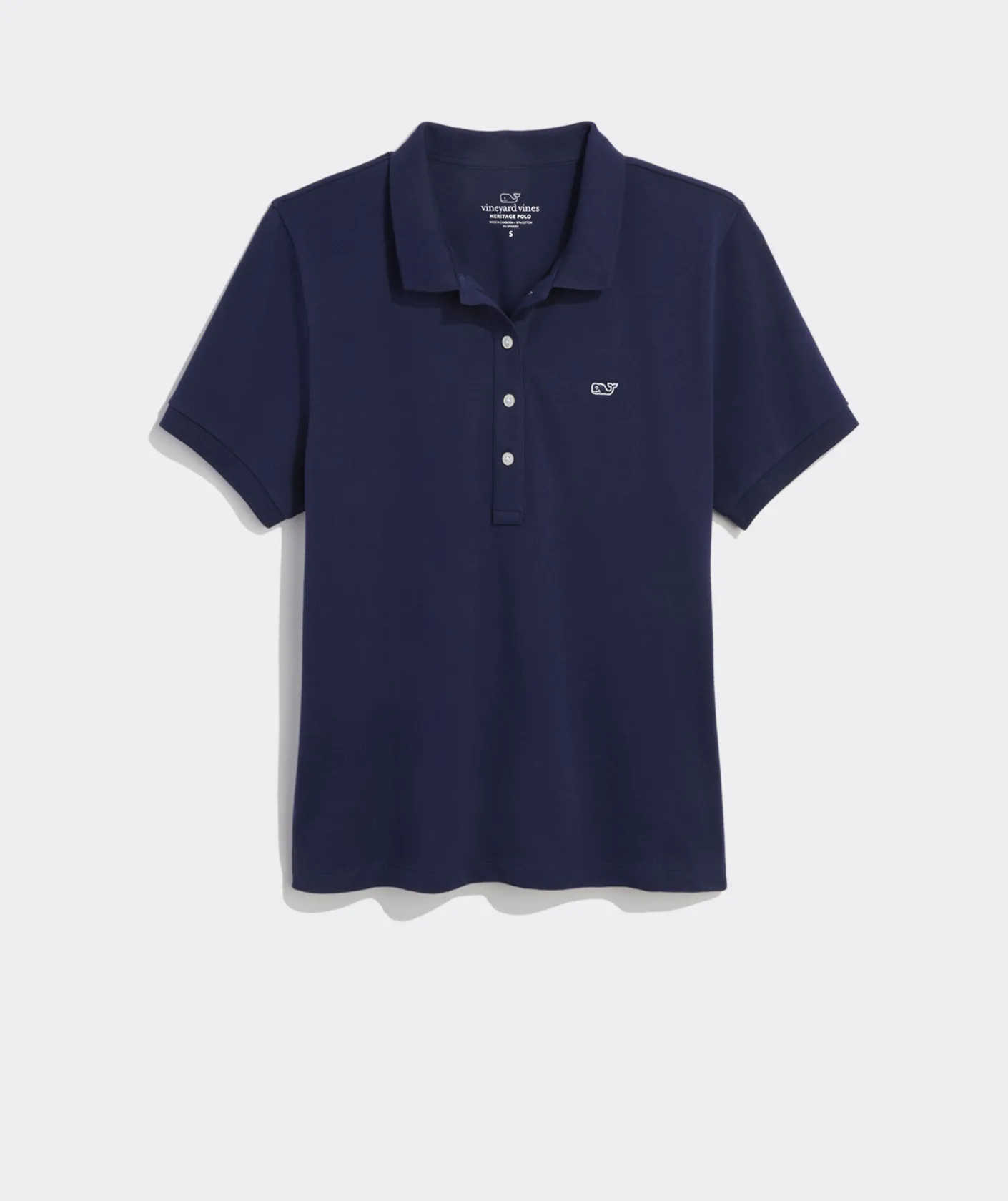 Polos<Vineyard Vines Heritage Pique Polo Red Velvet