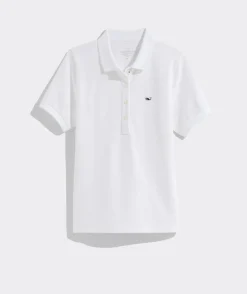Polos<Vineyard Vines Heritage Pique Polo Jake Blue