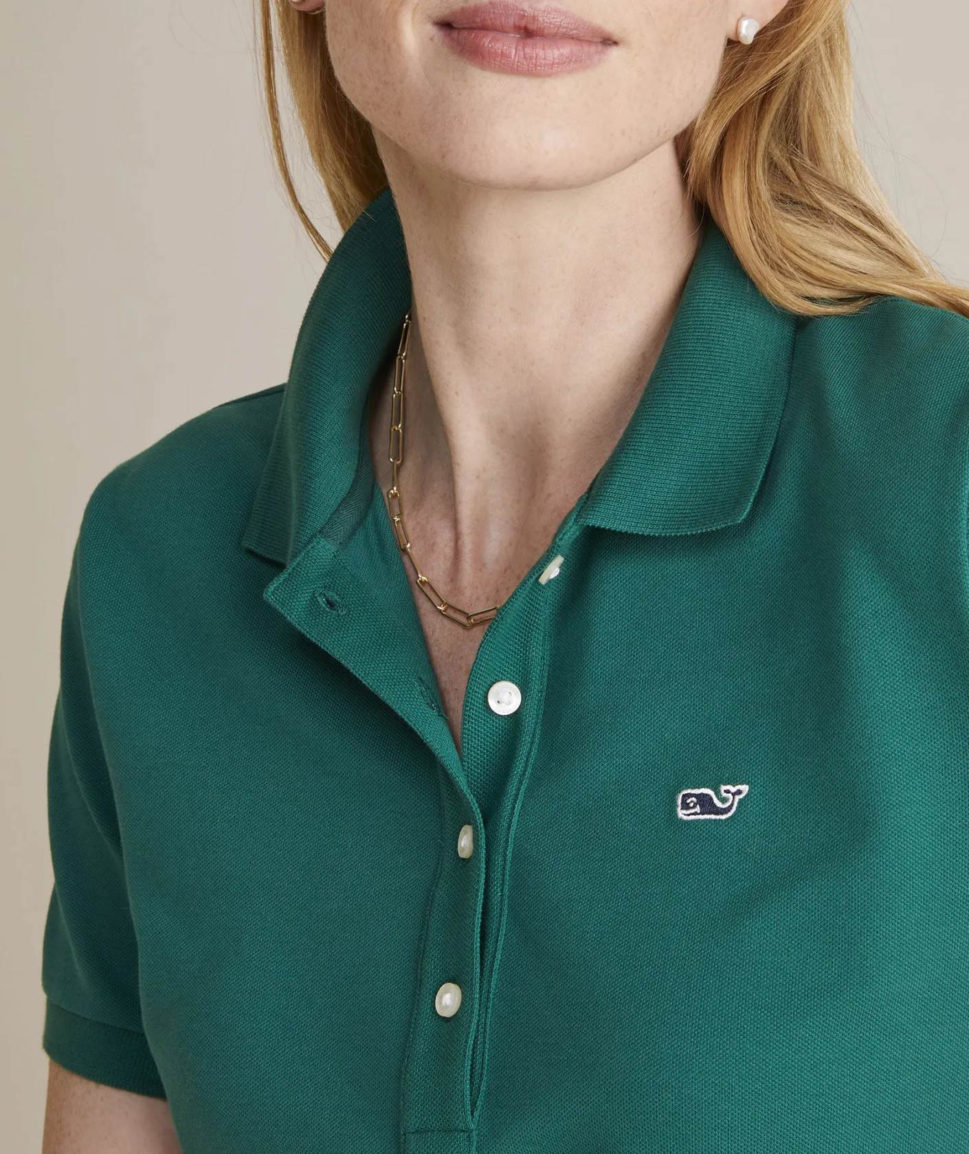 Polos<Vineyard Vines Heritage Pique Polo Nautical Navy