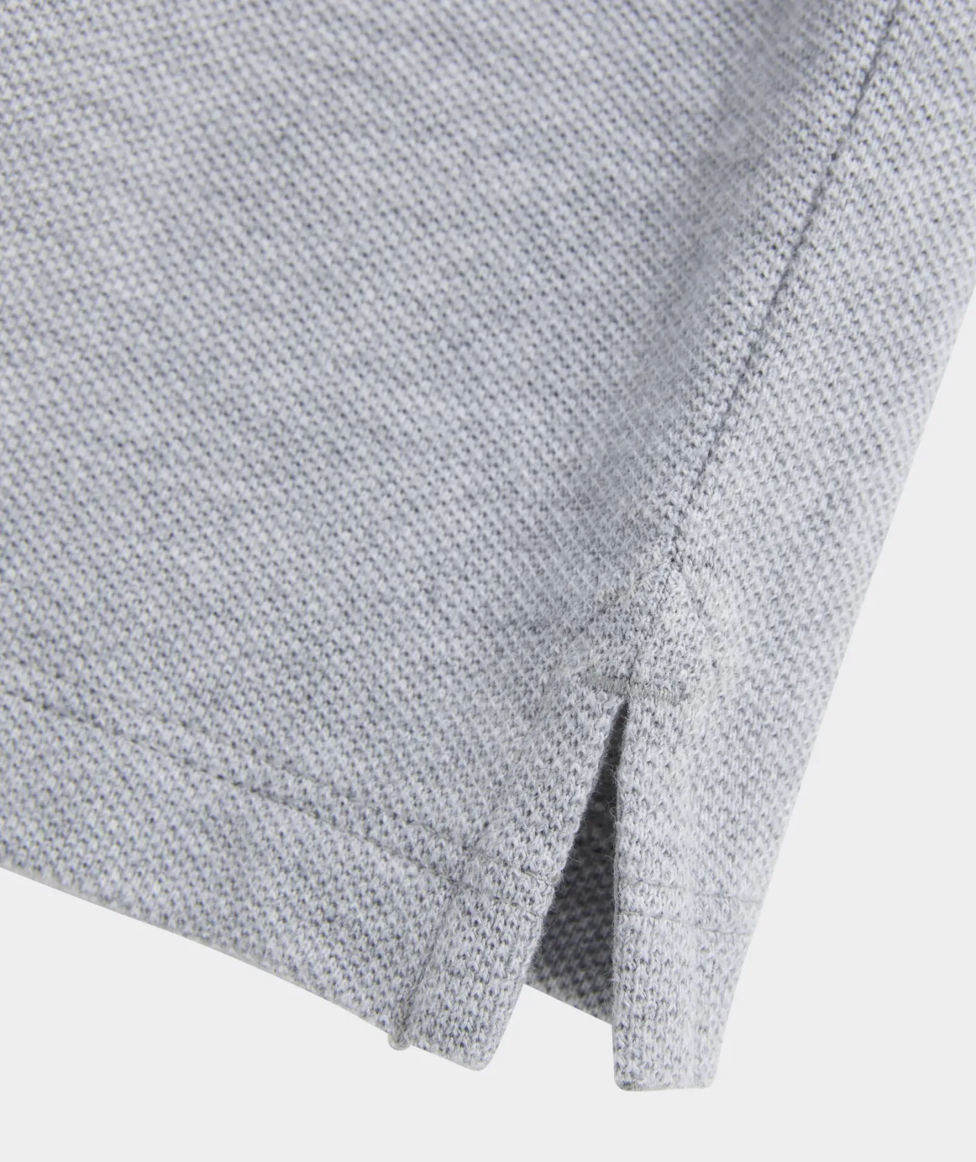 Polos<Vineyard Vines Heritage Pique Polo Ultimate Gray