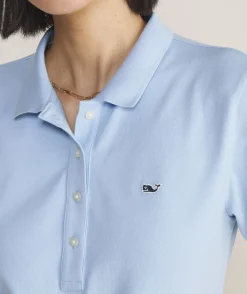 Polos<Vineyard Vines Heritage Pique Polo Rhododendron