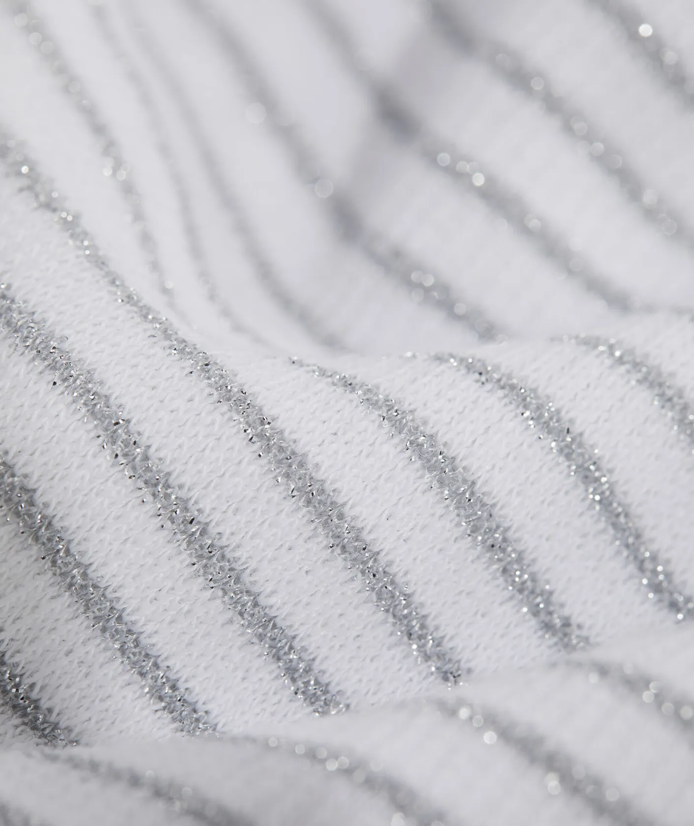 Tees<Vineyard Vines Heritage Striped Ribbed Turtleneck Stripe - Marshmallow