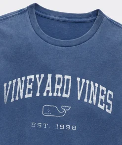 Tees<Vineyard Vines Heritage Long-Sleeve Tee Moonshine