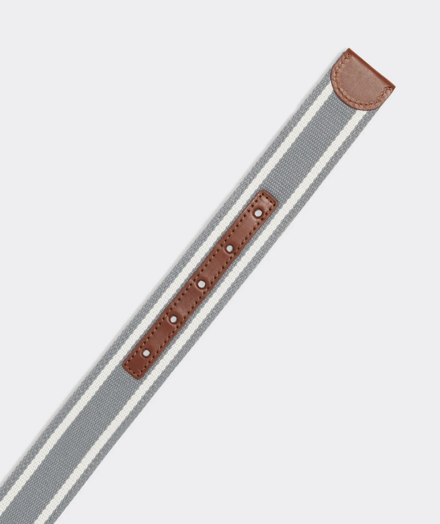 Belts<Vineyard Vines Leather & Webbing Reversible Belt Gray Harbor