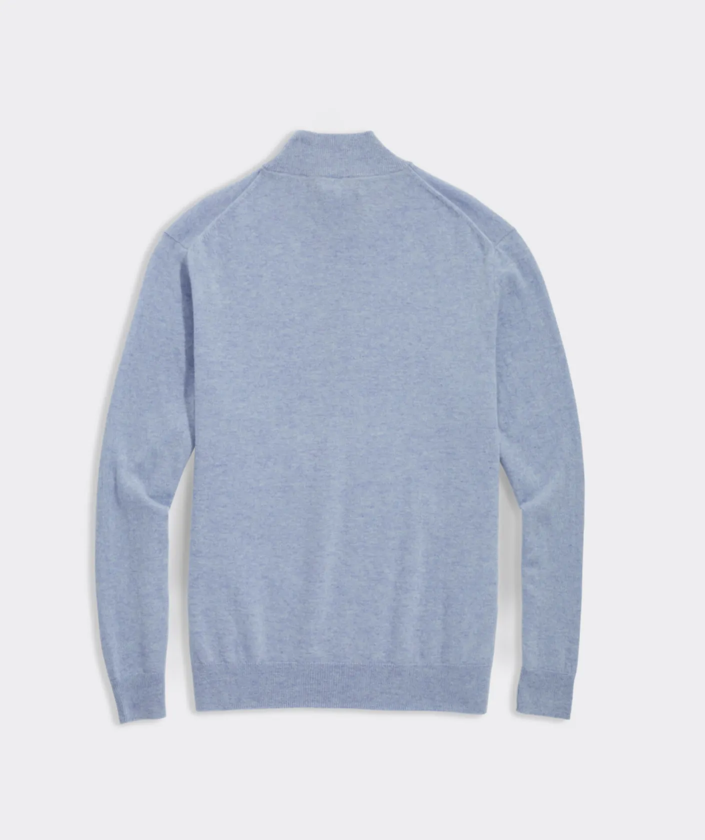 Quarter-Zips|Sweaters<Vineyard Vines Lightweight Cashmere Quarter-Zip Jake Blue Heather