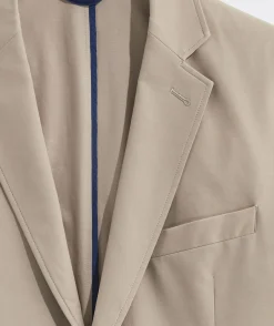 Blazers<Vineyard Vines Lightweight On-The-Go Blazer Khaki