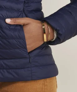 Jackets & Vests<Vineyard Vines Lightweight Packable Puffer Jacket Jake Blue