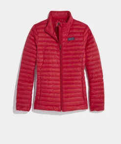 Jackets & Vests<Vineyard Vines Lightweight Packable Puffer Jacket Nautical Navy
