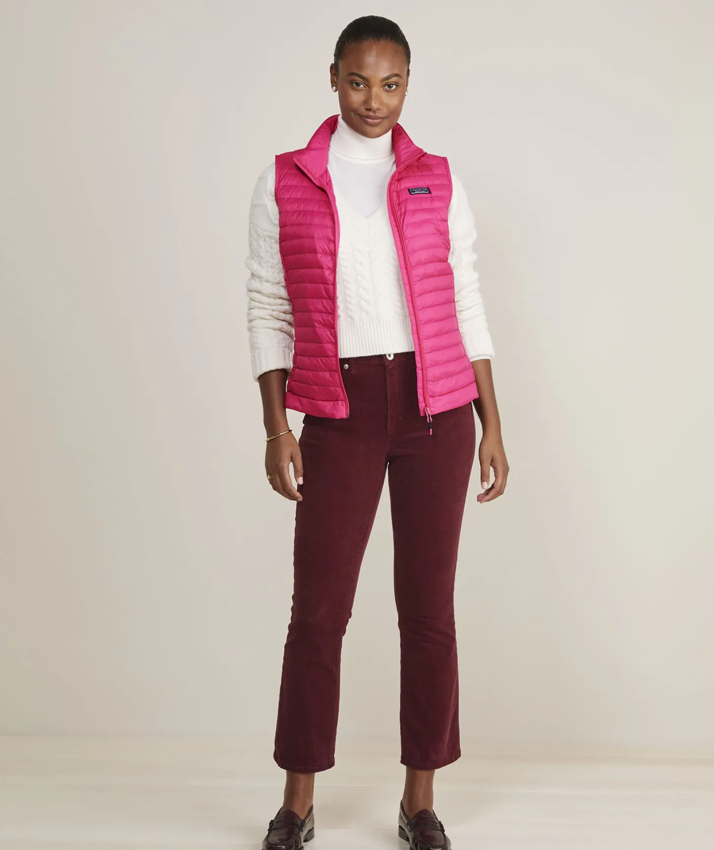 Jackets & Vests<Vineyard Vines Lightweight Packable Puffer Vest Jake Blue