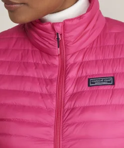 Jackets & Vests<Vineyard Vines Lightweight Packable Puffer Vest Jake Blue