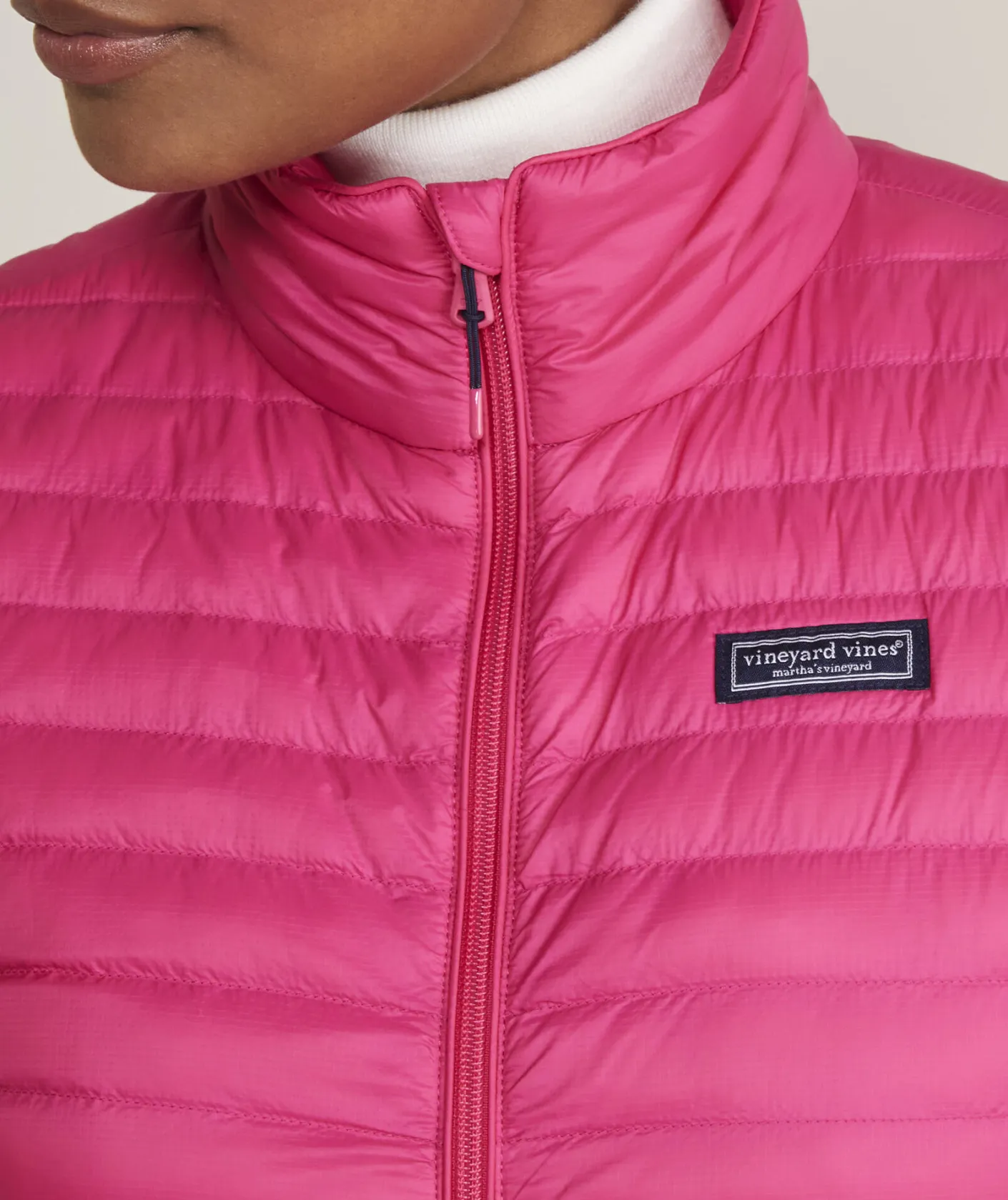 Jackets & Vests<Vineyard Vines Lightweight Packable Puffer Vest Jake Blue