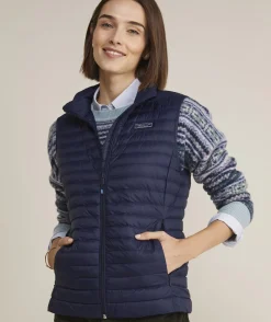 Jackets & Vests<Vineyard Vines Lightweight Packable Puffer Vest Red Velvet