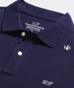 Mens|Button-Down Shirts<Vineyard Vines Linen Short-Sleeve Micro Floral Shirt Floral Chap J Blue
