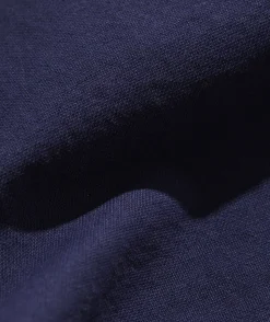 Mens<Vineyard Vines Linen Stripe Shirt Nautical Navy STP