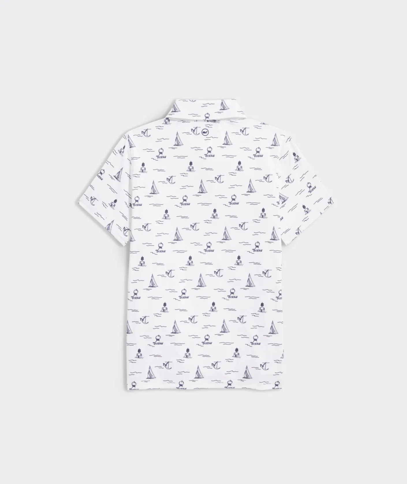Los Angeles Chargers<Vineyard Vines Los Angeles Chargers Bradley Stripe Sankaty Polo StripeWhite/Granite