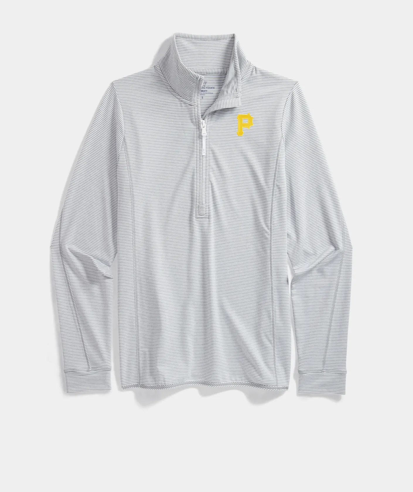 Los Angeles Dodgers<Vineyard Vines Los Angeles Dodgers Mountain Sweater Fleece Vest Grey Heather