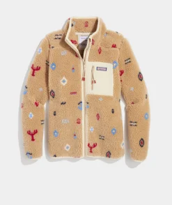 Jackets & Vests|Sweatshirts & Sweatpants<Vineyard Vines Nautical Icons SuperShep™ Snowflake  - N.Navy
