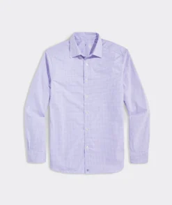 Button-Down Shirts<Vineyard Vines On-The-Go brrrº Gingham Spread Collar Shirt Freesia Plaid