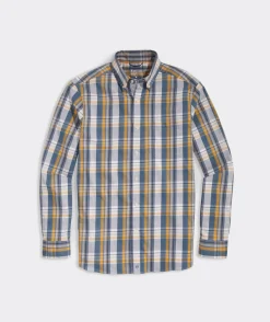 Button-Down Shirts<Vineyard Vines On-The-Go brrr° Plaid Shirt Apricot Plaid