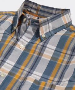 Button-Down Shirts<Vineyard Vines On-The-Go brrr° Plaid Shirt Apricot Plaid