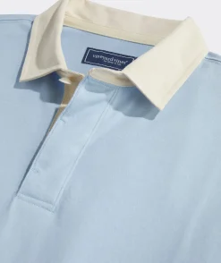 Mens|Button-Down Shirts<Vineyard Vines On-The-Go brrr° Tattersall Shirt Blch Aqua Plaid