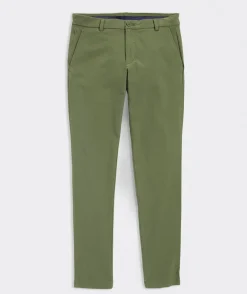 Pants & Chinos<Vineyard Vines On-The-Go Canvas Pants Cypress
