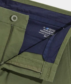 Pants & Chinos<Vineyard Vines On-The-Go Canvas Pants Cypress
