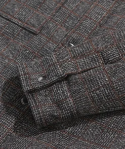 Jackets & Vests<Vineyard Vines On-The-Go Insulated Shirt Jacket Plaid Heather Grey