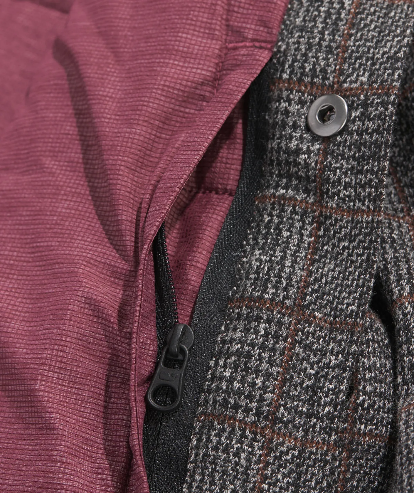 Jackets & Vests<Vineyard Vines On-The-Go Insulated Shirt Jacket Plaid Heather Grey