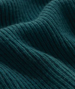 Quarter-Zips|Sweaters<Vineyard Vines On-The-Go Wool Quarter-Zip Teal Bay
