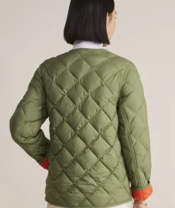 Jackets & Vests<Vineyard Vines Oversized Puffer Vest Turf Green