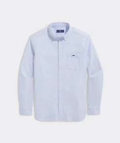 Button-Down Shirts<Vineyard Vines Oxford Stripe Shirt Ocean Breeze