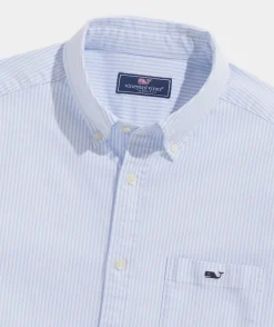 Button-Down Shirts<Vineyard Vines Oxford Stripe Shirt Ocean Breeze
