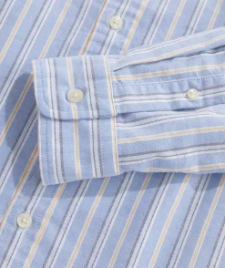 Button-Down Shirts<Vineyard Vines Oxford Stripe Shirt Stp Hull Blue