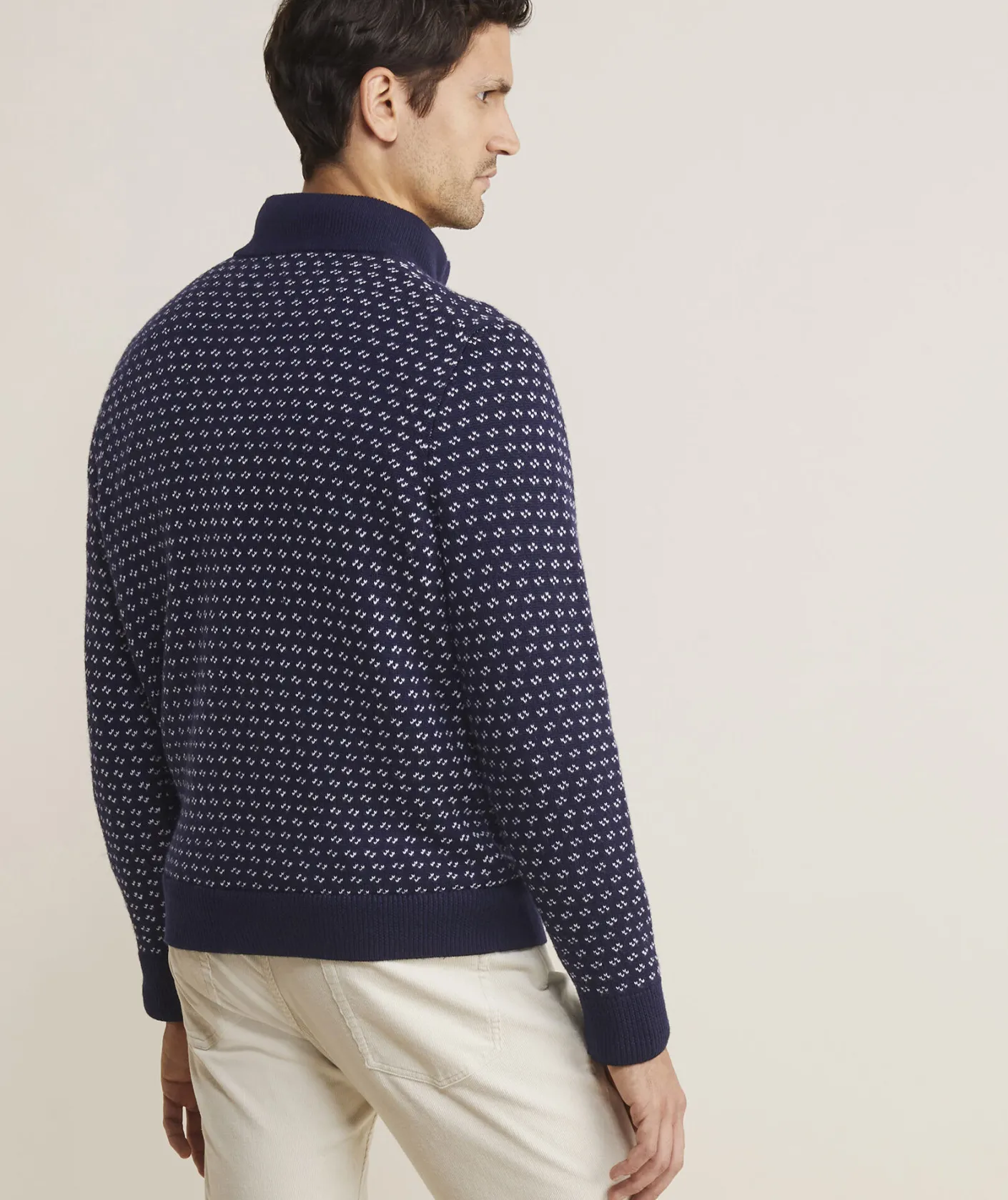 Sweaters<Vineyard Vines Oysterman Birdseye Sweater Nautical Navy