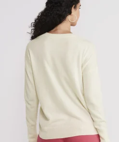 Sweaters<Vineyard Vines Palm Tree Intarsia Cashmere Crewneck Sweater Caicos