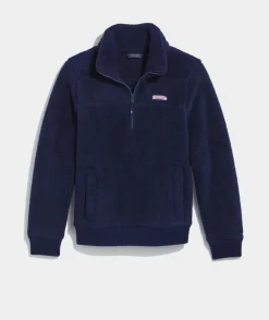 Sweatshirts & Sweatpants<Vineyard Vines Plush Teddy Shep Shirtâ„¢ Peach Blush