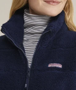 Sweatshirts & Sweatpants<Vineyard Vines Plush Teddy Shep Shirt™ Peach Blush