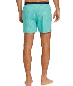 Boxers & Underwear<Vineyard Vines Printed Boxers Lagoon