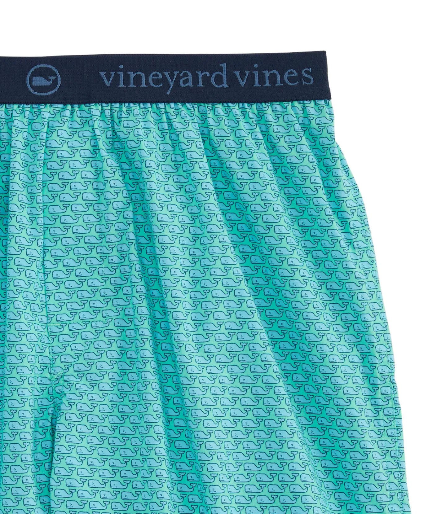 Boxers & Underwear<Vineyard Vines Printed Boxers Lagoon