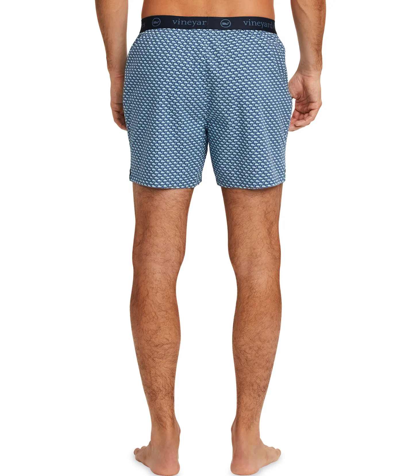 Boxers & Underwear<Vineyard Vines Printed Boxers Whale-Moonshine