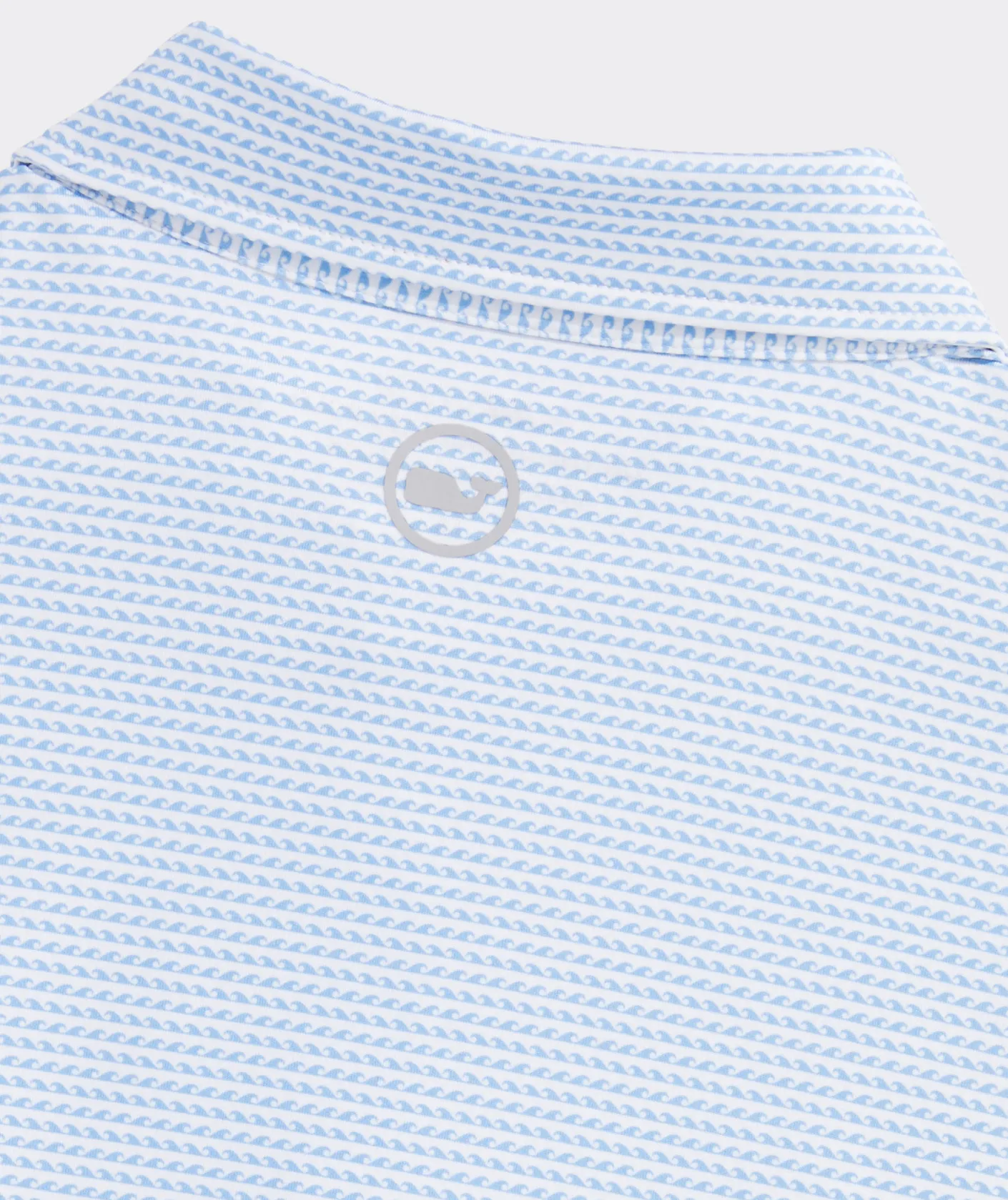 Polos<Vineyard Vines Printed Sankaty Polo Micro Waves Oc Brz