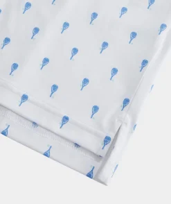 Polos<Vineyard Vines Printed Sankaty Polo Tennis Polo White