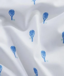 Polos<Vineyard Vines Printed Sankaty Polo Tennis Polo White