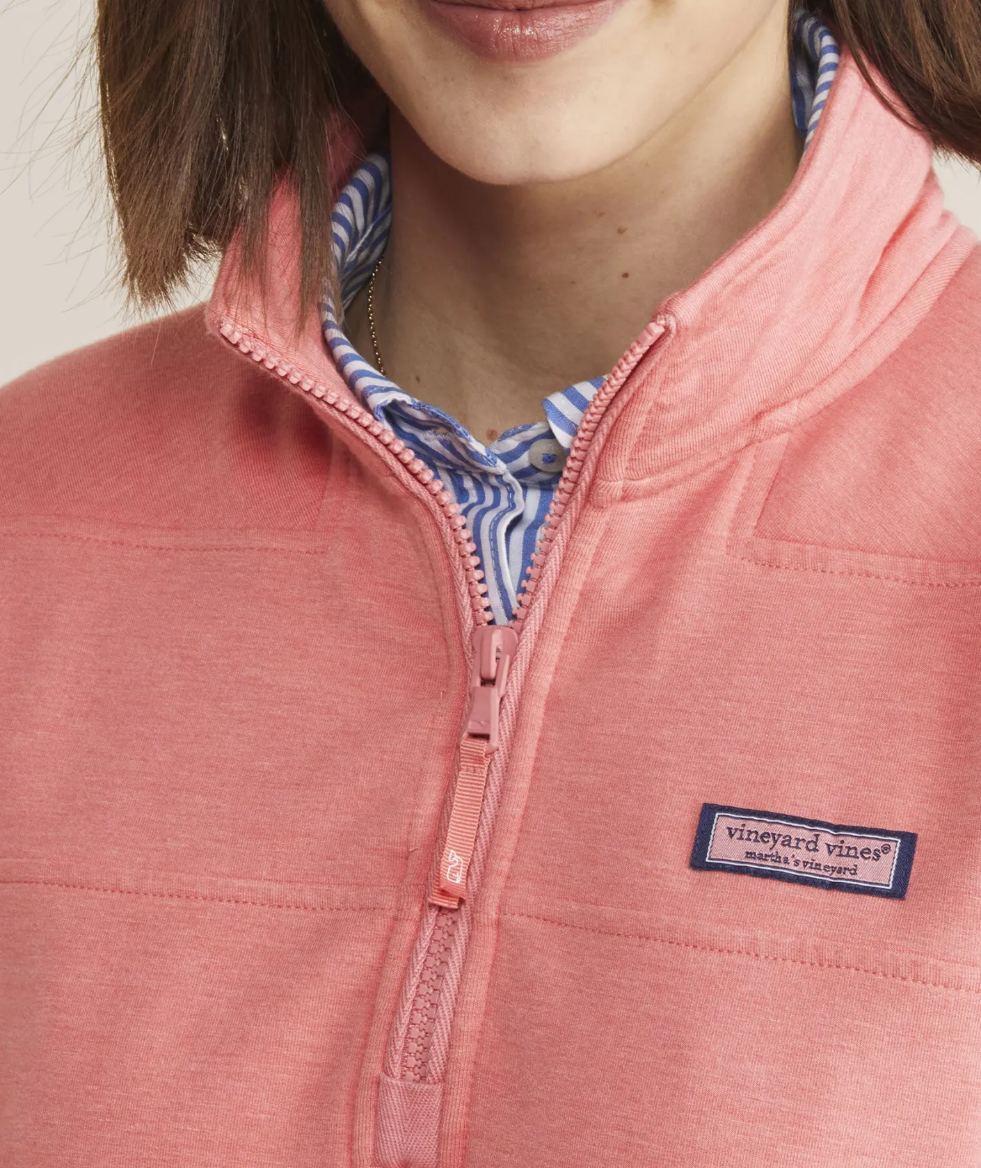 Sweatshirts & Sweatpants<Vineyard Vines Quilted Dreamcloth® Shep Shirt™ Grey Heather