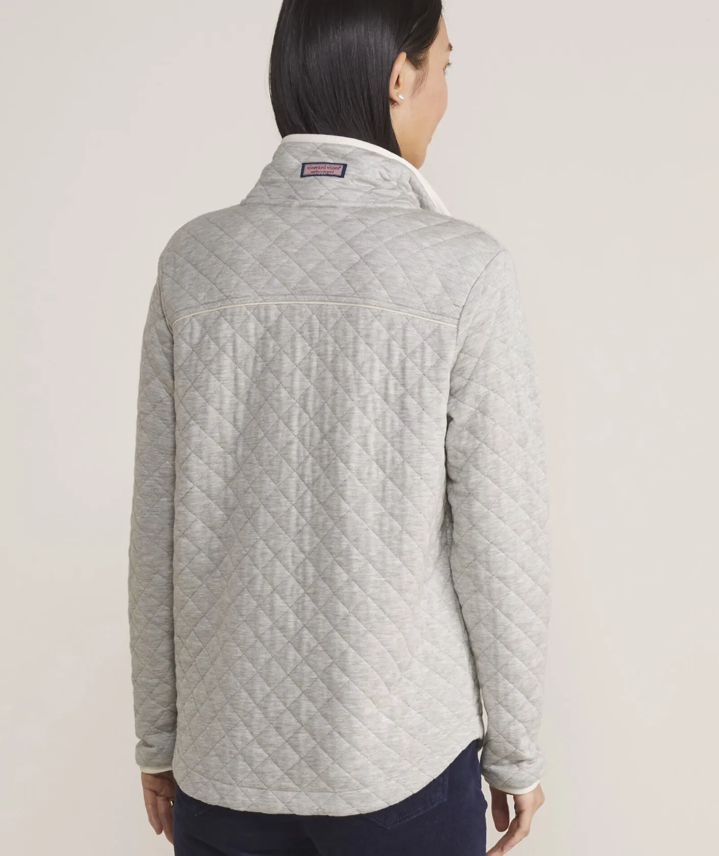Sweatshirts & Sweatpants<Vineyard Vines Quilted Dreamcloth® Shep Shirt™ Toasted Almond Hthr