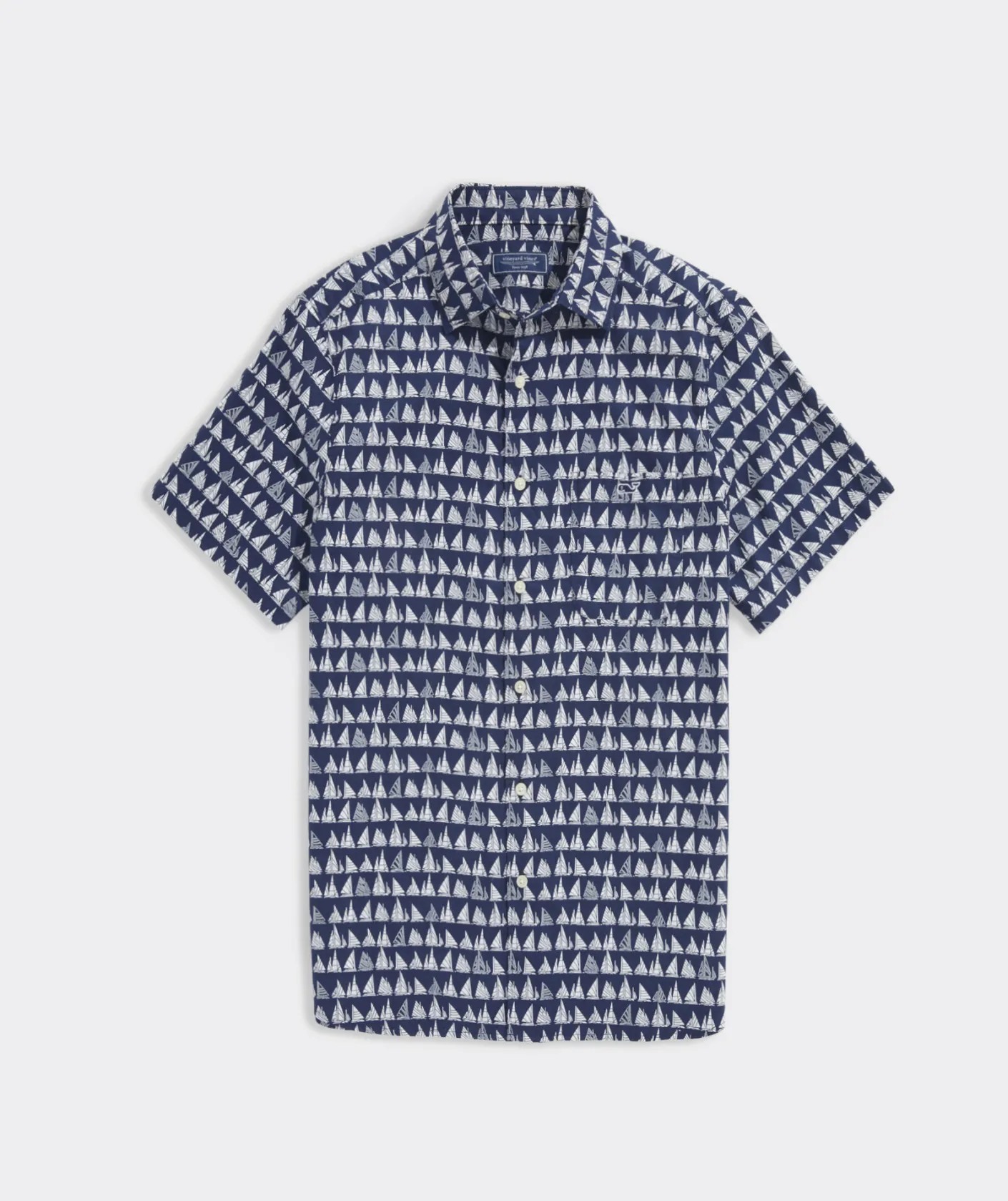 Mens|Tees<Vineyard Vines Red Right Return Short-Sleeve Tee Moonshine