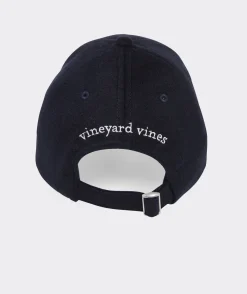 Hats<Vineyard Vines Reflective Logo Baseball Hat Jet Black