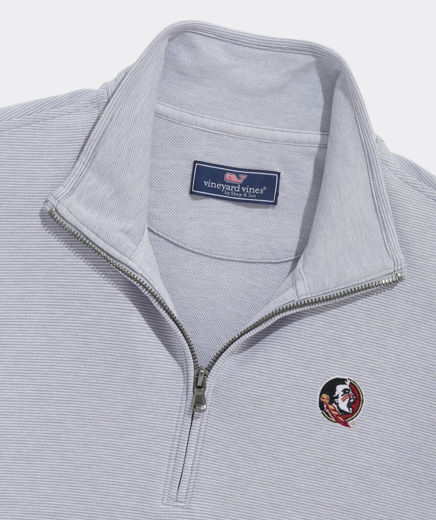 San Francisco 49ers|Tees<Vineyard Vines San Francisco 49ers Helmet Whale Short-Sleeve Pocket Tee White Cap