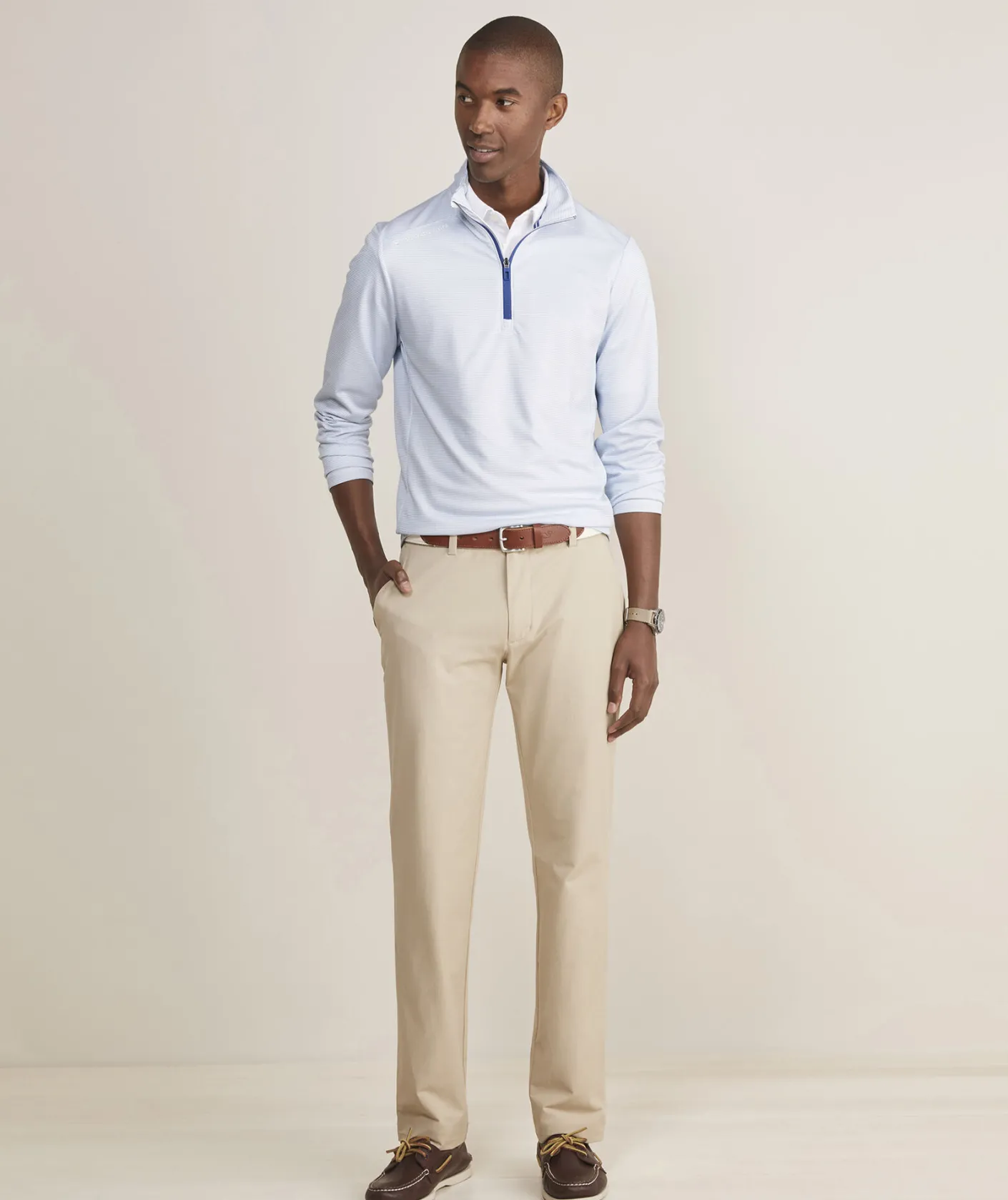 Quarter-Zips<Vineyard Vines Sankaty Quarter-Zip White Cap